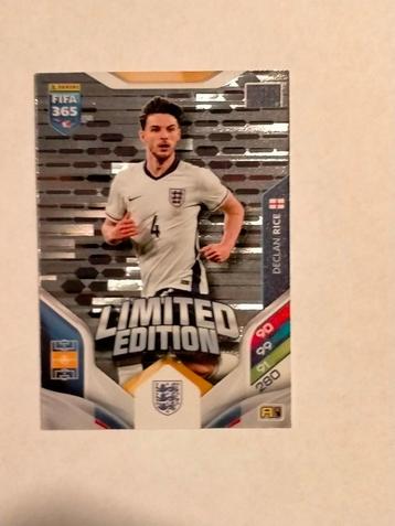 Declan Rice Fifa365 Fifa 365 Panini plaatje Limited Edition beschikbaar voor biedingen