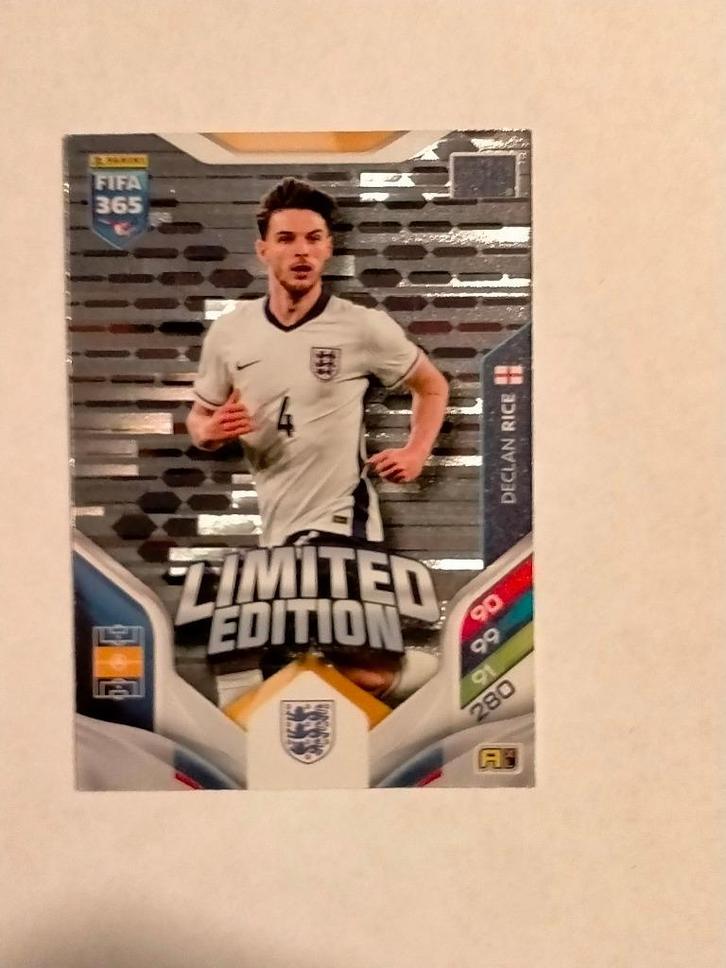 Declan Rice Fifa365 Fifa 365 Panini plaatje Limited Edition, Hobby en Vrije tijd, Verzamelkaartspellen | Overige, Gebruikt, Ophalen of Verzenden