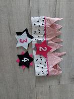 Vrolijke stoffen kroon met cijfers. Zo goed als nieuwe, Kinderen en Baby's, Kindermode-accessoires, Ophalen, Zo goed als nieuw