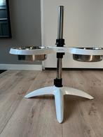 Pet Tec verstelbare voerbakken, Dieren en Toebehoren, Hondenvoerbakken en Drinkbakken, Ophalen of Verzenden, Verstelbaar, Zo goed als nieuw