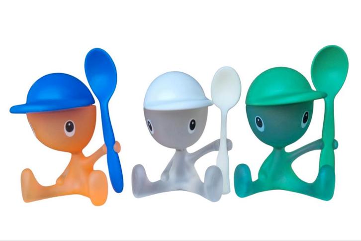 Alessi eierdopjes, Antiek en Kunst, Kunst | Designobjecten, Ophalen of Verzenden