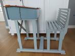 Lessenaar bureau voor kids vintage, Huis en Inrichting, Bureaus, Ophalen of Verzenden, Gebruikt, Bureau