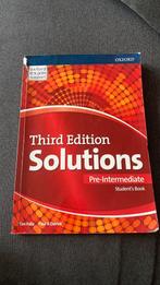 3th editon solutions pre-intermediate students book, Boeken, Schoolboeken, Ophalen of Verzenden, Zo goed als nieuw, Overige niveaus