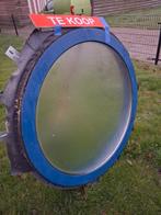 5 x Aluminium Kozijn Rond, Dubbelglas, 120cm, Doe-het-zelf en Verbouw, Kozijnen en Schuifpuien, Ophalen