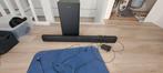 Salora soundbar Inc. Subwoofer, Gebruikt, Ophalen of Verzenden, Met externe subwoofer