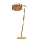 Good&Mojo Bhutan Vloerlamp - Naturel Design, Ophalen, Nieuw, Hout, 150 tot 200 cm