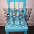Mort Subite hoge bierglazen op voet 0,2l 4 stuks, Verzamelen, Ophalen, Zo goed als nieuw, Glas of Glazen, Overige merken