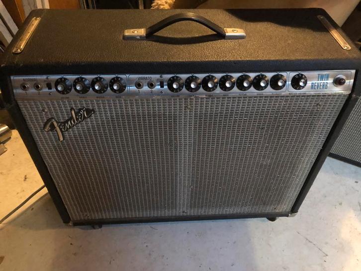 Fender Twin Reverb 100 watt (1973), Muziek en Instrumenten, Versterkers | Bas en Gitaar, Gebruikt, Gitaar, 100 watt of meer, Ophalen