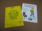 F8c manual 'the simpsons' data east + flyer, Ophalen of Verzenden, Gebruikt, Onderdeel of Defecte kast, Data East
