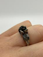 Z716 Prachtige zilveren TEKA ring maat 17,25, Ophalen of Verzenden, X, Dame, Zilver