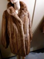 Prachtige hazelnootbruine echte MINK bontjas bont jas XXL, Ophalen of Verzenden, Zo goed als nieuw, Maat 46/48 (XL) of groter