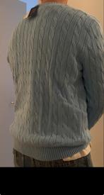 Ralph Lauren kabel trui blauw - maat L, Overige typen, Ophalen of Verzenden, Zo goed als nieuw, Overige maten