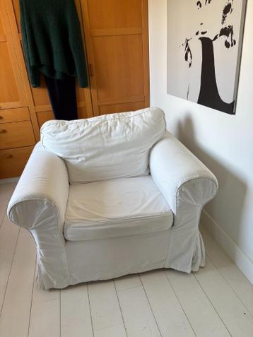 Stoel Ikea Ektorp wit - afbeelding 1