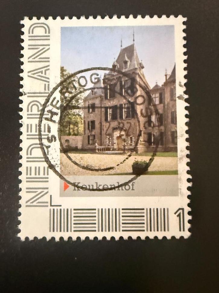 Postzegel NL persoonlijk Keukenhof 1a  gestempeld., Postzegels en Munten, Postzegels | Nederland, Gestempeld, Na 1940, Ophalen of Verzenden