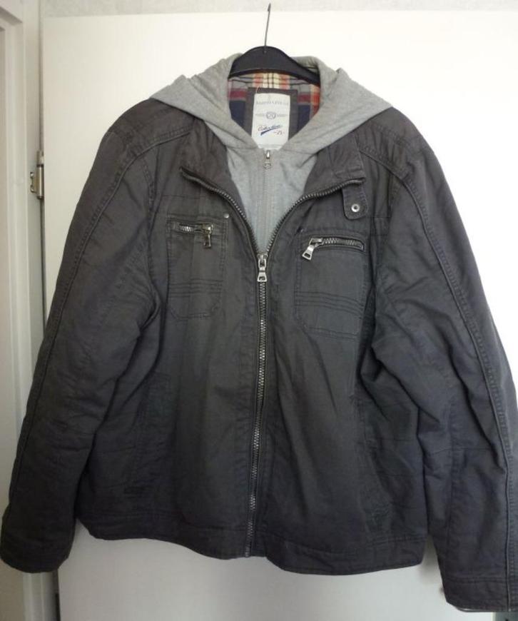 Grijs heren jack, Kleding | Heren, Jassen | Zomer, Gedragen, Overige maten, Grijs, Ophalen of Verzenden