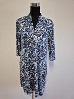J448 - Stella Moretti jurk in blauwtinten maat M (1), Kleding | Dames, Maat 38/40 (M), Blauw, Ophalen of Verzenden, Zo goed als nieuw