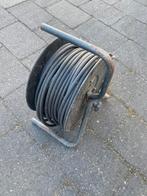 Haspel ca 50 meter, Ophalen of Verzenden, Gebruikt, Kabel of Snoer