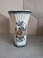 vintage Delft Polychroom Holland Handwerk vaas, Ophalen of Verzenden