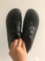 Camper shoes leather elastic button low large heel 37 black, Ophalen, Zwart, Camper, Zo goed als nieuw