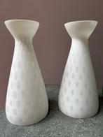 Hanglamp, jaren 50, vintage, design, Gangkofner, melkglas, Ophalen, Zo goed als nieuw, Glas, Vintage Design jaren 50