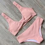 Roze strik push-up bikini (dames vrouwen voorgevormde), Verzenden, Nieuw, Roze, Bikini