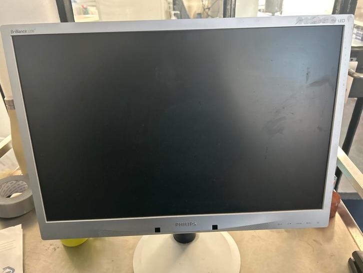 Philips Brilliance 220S LED Monitor - Goed!, Computers en Software, Monitoren, Gebruikt, 60 Hz of minder, DVI, LED, Full HD, 5 ms of meer