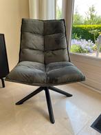 Fauteuil Clayton groen, Huis en Inrichting, Fauteuils, Ophalen, Minder dan 75 cm, Zo goed als nieuw, Stof