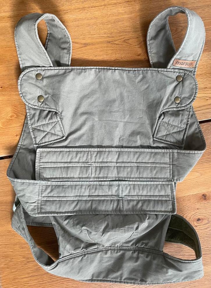 MARSUPI Classic s/m babydrager olijfgroen, Kinderen en Baby's, Babydragers en Draagdoeken, Gebruikt, Draagzak, Buik, Rug of Zij