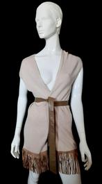 Arma kasjemir en suede, Kleding | Dames, Jassen | Winter, Ophalen of Verzenden, Zo goed als nieuw, Maat 38/40 (M), Bruin