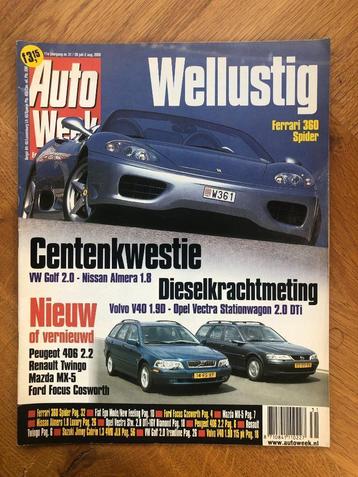 Autoweek nr. 31 2000 beschikbaar voor biedingen