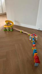 HABA Kullerbü knikkerbaan met 4 knikkers, Ophalen of Verzenden, Zo goed als nieuw, Overige typen