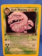 Dark Weezing 14/82 - Team Rocket (1st edition), Verzenden, Gebruikt