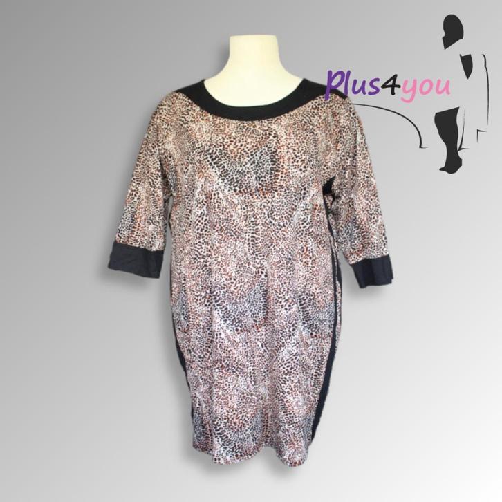 30469 Zgan Mooie jurk Ophilia mt 6-60  I21, Kleding | Dames, Grote Maten, Zo goed als nieuw, Jurk, Overige kleuren, Ophalen of Verzenden