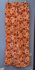 Harper & Yve casual broek zalmroze / rode bloemen S nr 43265, ., Ophalen of Verzenden, Zo goed als nieuw, Maat 36 (S)