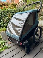 Thule Courier Fietskar 2, Ophalen, Opvouwbaar, Zo goed als nieuw, Kinderkar