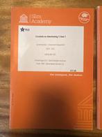 Circulatie Ademhaling II Slim Academy UM, Boeken, Ophalen of Verzenden, Beta, Zo goed als nieuw, WO