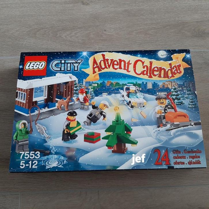 LEGO City Adventskalender 7553 Nieuw ongeopend, Kinderen en Baby's, Speelgoed | Duplo en Lego, Nieuw, Lego, Complete set, Ophalen of Verzenden