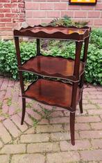 Antiek Engels Victoriaans Mahoniehouten etagere c.1880, Antiek en Kunst, Ophalen of Verzenden