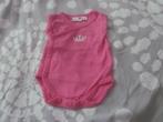 2x fuchsia prematuur rompertjes met wit kroontje Prenatal 44, Kinderen en Baby's, Babykleding | Prematuur, Nacht- of Onderkleding