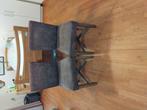 2 eettafel stoelen gebruikt., Huis en Inrichting, Stoffering | Vloerbedekking, Ophalen, Gebruikt, 75 m² of meer, Laminaat
