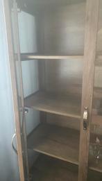 Houten Vitrinekast met Glazen Deuren, Ophalen