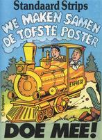 Folder "Suske en Wiske Express" plus poster, Verzamelen, Stripfiguren, Ophalen of Verzenden, Plaatje, Poster of Sticker, Zo goed als nieuw