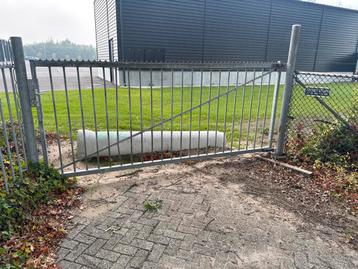 Gegalvaniseerde Inrijpoort 3.5m x 1.5m - Koopje! beschikbaar voor biedingen
