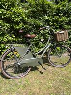 Popal mosgroen - 46cm - met rieten mand, Ophalen, Popal transport fiets, Handrem, Gebruikt