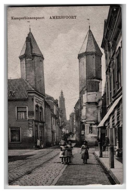Amersfoort, Kamperbinnenpoort. Militair Verzonden, Verzamelen, Ansichtkaarten | Nederland, Gelopen, Utrecht, 1920 tot 1940, Verzenden