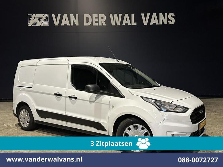 Ford Transit Connect 1.5 EcoBlue 120pk L2H1 Euro6 Airco | 3-, Auto's, Bestelauto's, Bedrijf, Te koop, ABS, Achteruitrijcamera