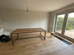 Industriële Eettafel Venetië Teak (Tower Living) 160x90 cm, Huis en Inrichting, Tafels | Eettafels, 50 tot 100 cm, Nieuw, Teakhout