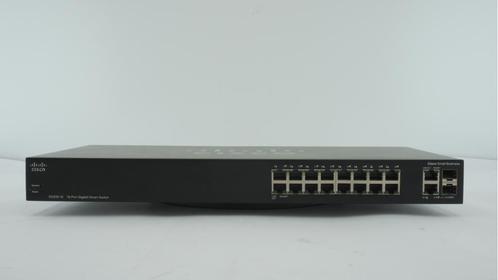 SLM2016T Cisco SLM2016T 18-port Gigabit Smart Switch, Computers en Software, Netwerk switches, Gebruikt, Verzenden