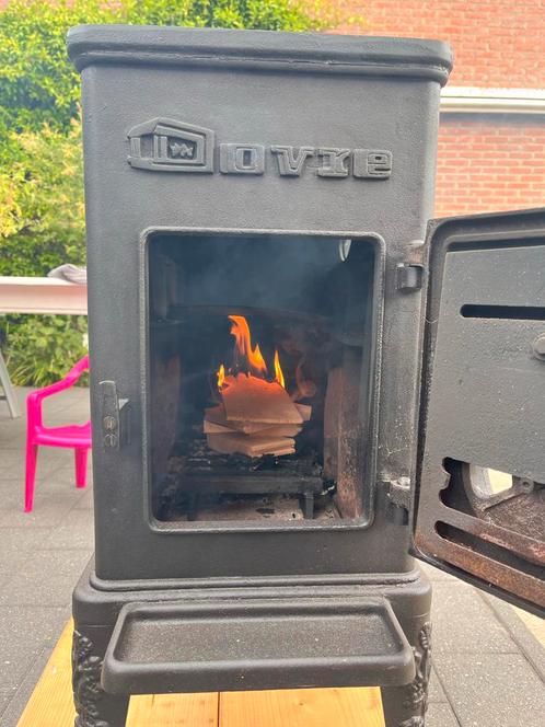 Dovre 300cb Houtkachel, Huis en Inrichting, Kachels, Gebruikt, Vrijstaand, Houtkachel, Hout, Ophalen