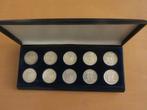 DIVERSE MUNTEN REGEERPERIODE JULIANA 1948-1980., Postzegels en Munten, Munten | Nederland, Koningin Juliana, Setje, Zilver, Overige waardes